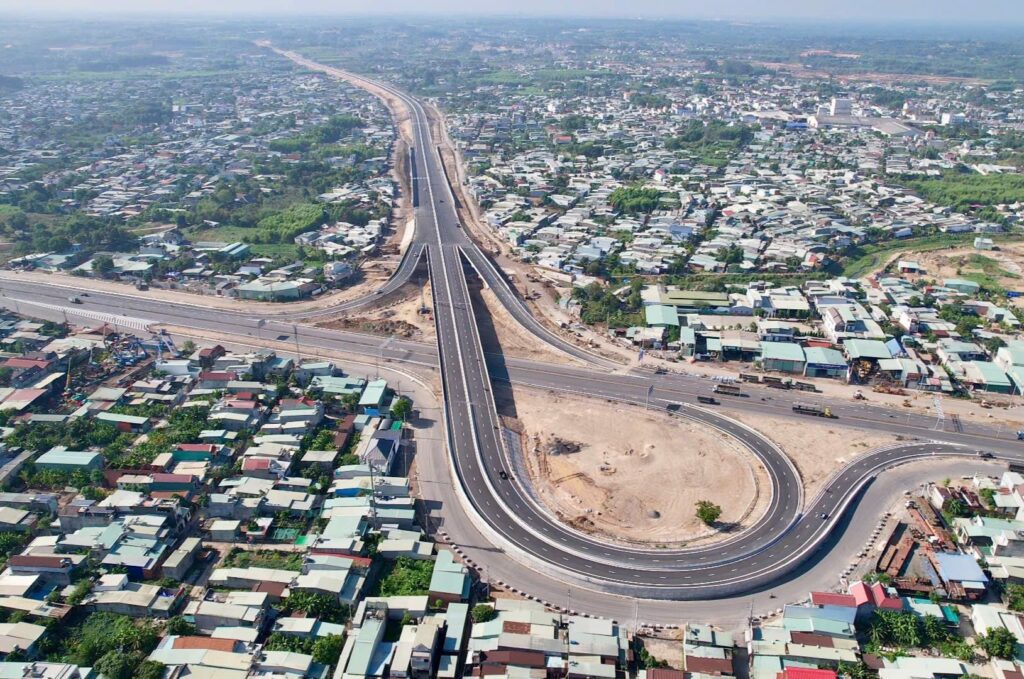 Dự án thành phần 1 cao tốc Biên Hòa – Vũng Tàu qua TP Biên Hòa dài khoảng 16 km
