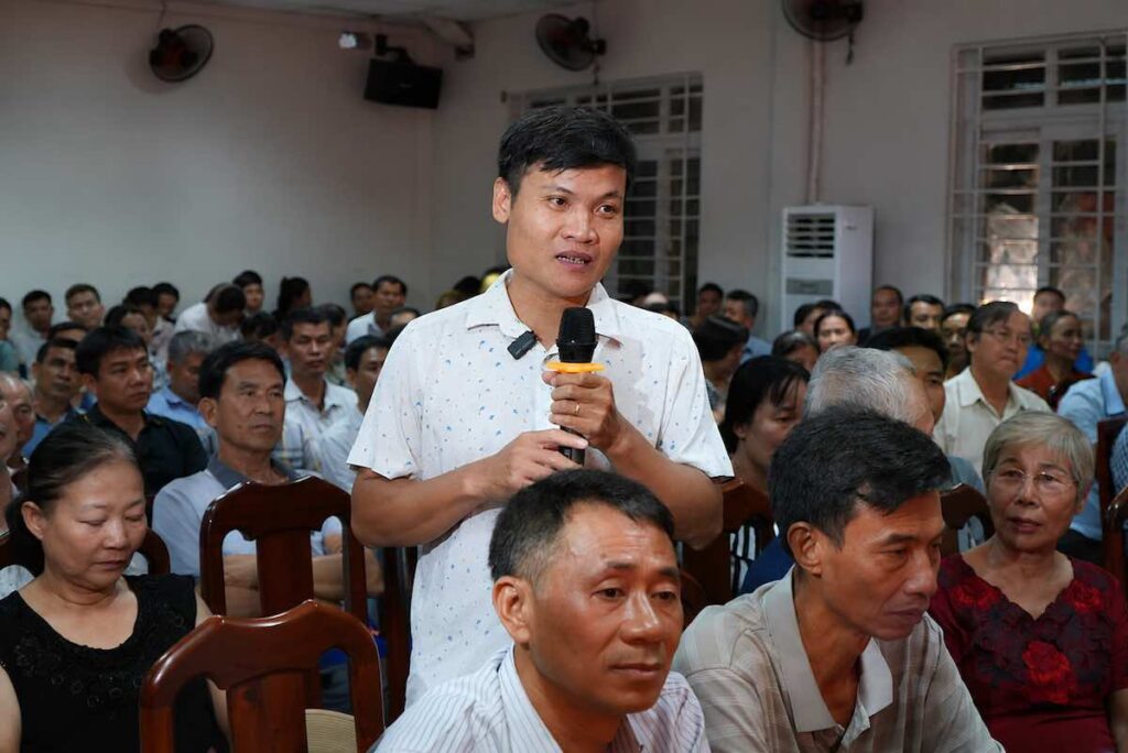 Đồng Nai tổ chức đối thoại với người dân trước khi mở rộng đường Nguyễn Thái Học, tháo gỡ vướng mắc và tạo đồng thuận cho dự án.