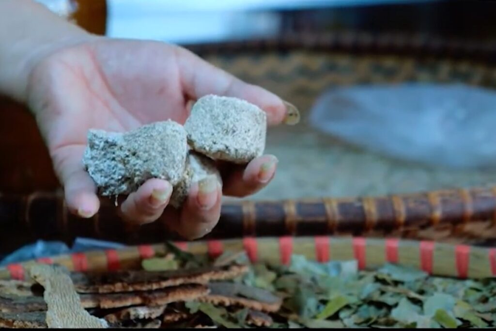 kỹ thuật làm men lá rừng của người S'tiêng