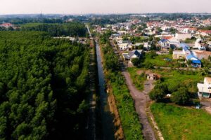 Dự án thoát nước Suối Nước Trong gần sân bay Long Thành tăng tốc hoàn thành hạ tầng trong 90 ngày, bảo đảm tiến độ đề ra.