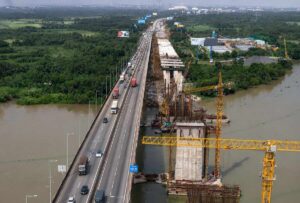 Tiến độ cầu Long Thành 2 được đẩy nhanh, tạo động lực kết nối sân bay Long Thành và mạng lưới giao thông vùng Đông Nam Bộ.