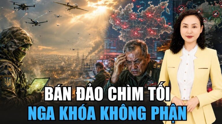 Crimea rực lửa trong đêm: Ukraine tấn công lưới điện, Nga kích hoạt kế hoạch “Tấm thảm” trên toàn quốc