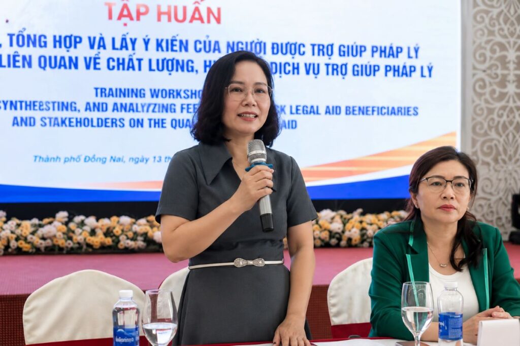 Đồng Nai tổ chức tập huấn nâng cao chất lượng trợ giúp pháp lý, bồi dưỡng kỹ năng thu thập, phân tích ý kiến nhằm nâng cao hiệu quả phục vụ người dân.