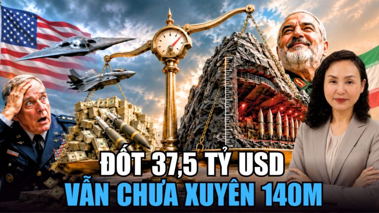 Mỹ chi 37,5 tỷ USD cho chiến dịch Iran, vì sao vẫn chưa đánh vào “tử huyệt”?