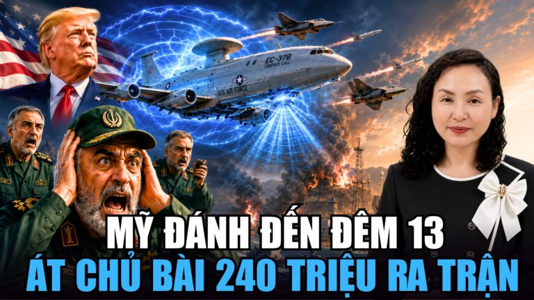 Mỹ tấn công Iran 13 đêm liên tiếp, máy bay 240 triệu USD mở đường cho chiến dịch lớn?