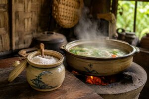 Muối tan mới tạo vị: tản văn chiêm nghiệm về lẽ cho đi, sẻ chia và giá trị của những điều lặng lẽ trong cuộc sống.