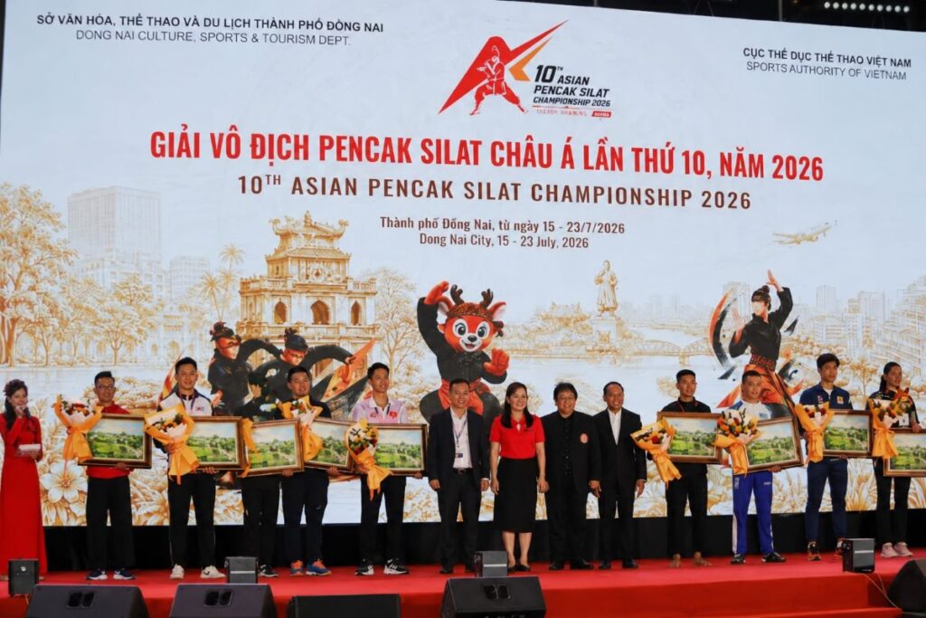 Đồng Nai đăng cai Giải vô địch Pencak Silat châu Á lần thứ 10, quy tụ nhiều đội tuyển quốc tế, góp phần quảng bá thể thao và địa phương.