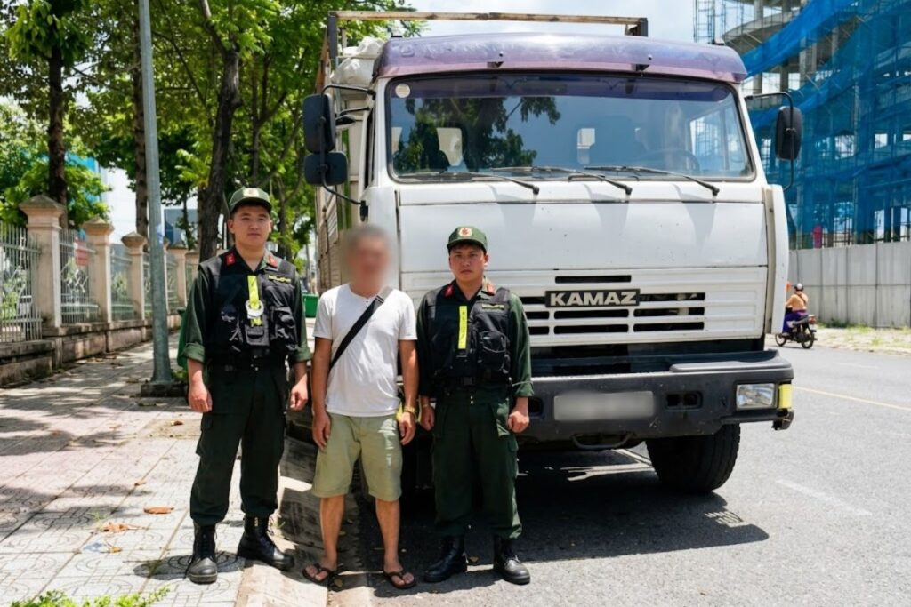 CSGT Đồng Nai phát hiện tài xế xe tải dương tính với ma túy khi tuần tra trên ĐT.759, phương tiện bị tạm giữ để xử lý theo quy định.