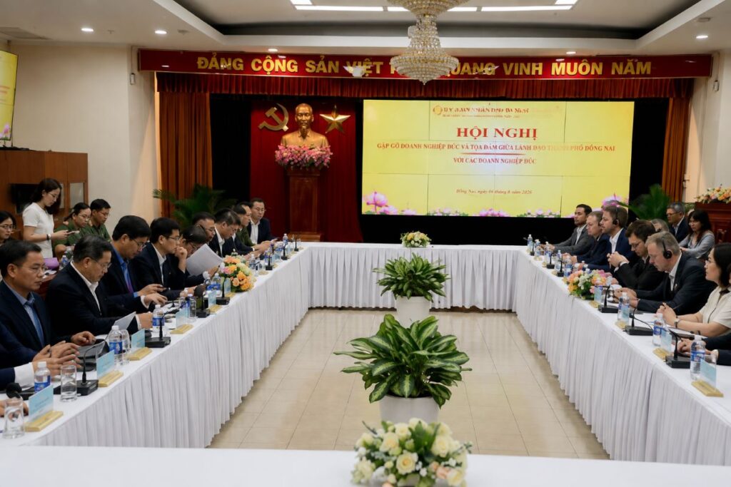 Đồng Nai mở rộng hợp tác với doanh nghiệp Đức, hướng tới thu hút dòng vốn chất lượng cao gắn với công nghệ và phát triển bền vững.