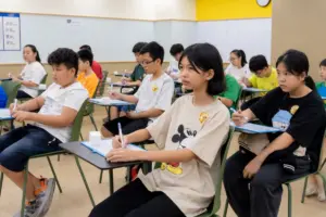 Học tiếng Anh nhiều năm nhưng vẫn khó giao tiếp, nhiều phụ huynh tiếp tục chi tiền triệu cho con học tại trung tâm tiếng Anh.