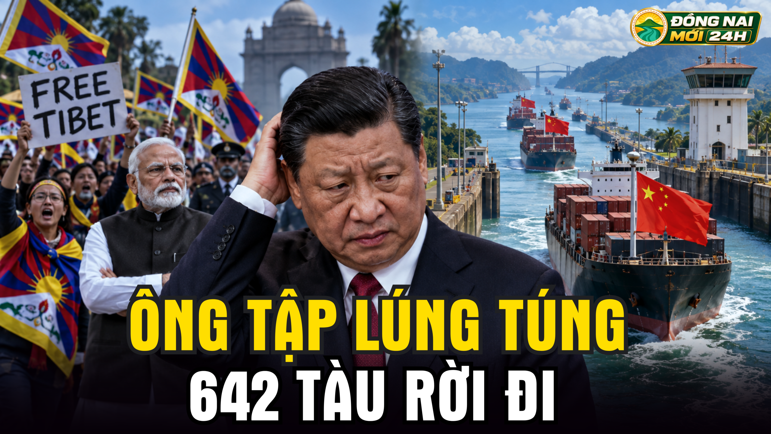 Ông Tập gặp sự cố tại Ấn Độ, Trung Quốc gặp rắc rối ở Panama; biến động vận tải và giá dầu có thể tác động đến logistics tại Đồng Nai.