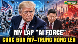 Trump tuyên bố lập “AI Force” giữa cuộc đua AI với Trung Quốc; xu hướng này có thể tác động đến công nghệ, đầu tư và sản xuất tại Đồng Nai.