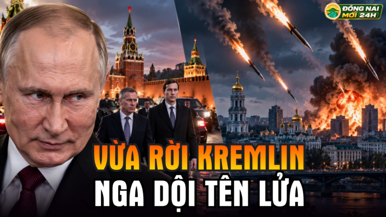 Nga tập kích Ukraine sau cuộc gặp giữa ông Putin và phái viên Mỹ