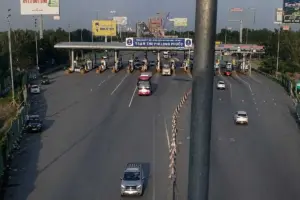 Cao tốc Long Thành - Dầu Giây thông thoáng lúc 17h ngày 2-9, lực lượng chức năng chưa phải áp dụng phương án cho xe chạy ngược chiều.