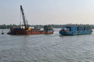 Nạo vét luồng hàng hải sông Đồng Nai giai đoạn 2026-2028, hướng tới đón tàu tải trọng 5.000 tấn.