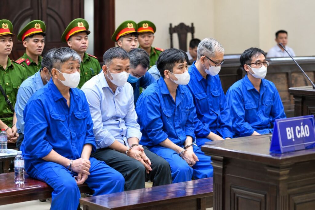 Vụ án cựu Bộ trưởng Kim Tiến: nhiều nhà đất của các bị cáo đang bị kê biên để bảo đảm nghĩa vụ thi hành án.