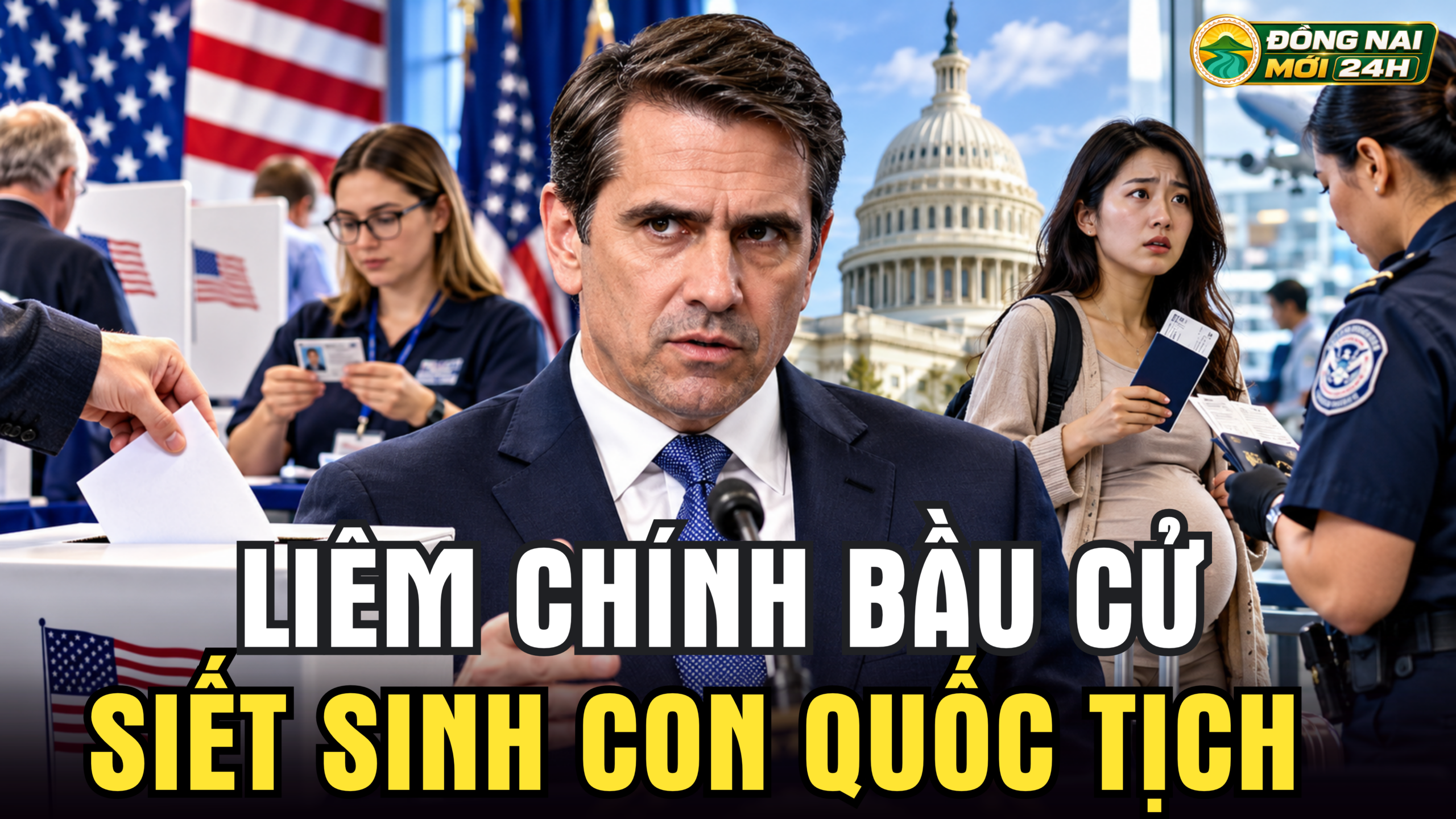 Mỹ tăng giám sát bầu cử, siết tình trạng sinh con lấy quốc tịch và công bố hồ sơ liên hệ chưa khai báo với Trung Quốc tại các đại học.