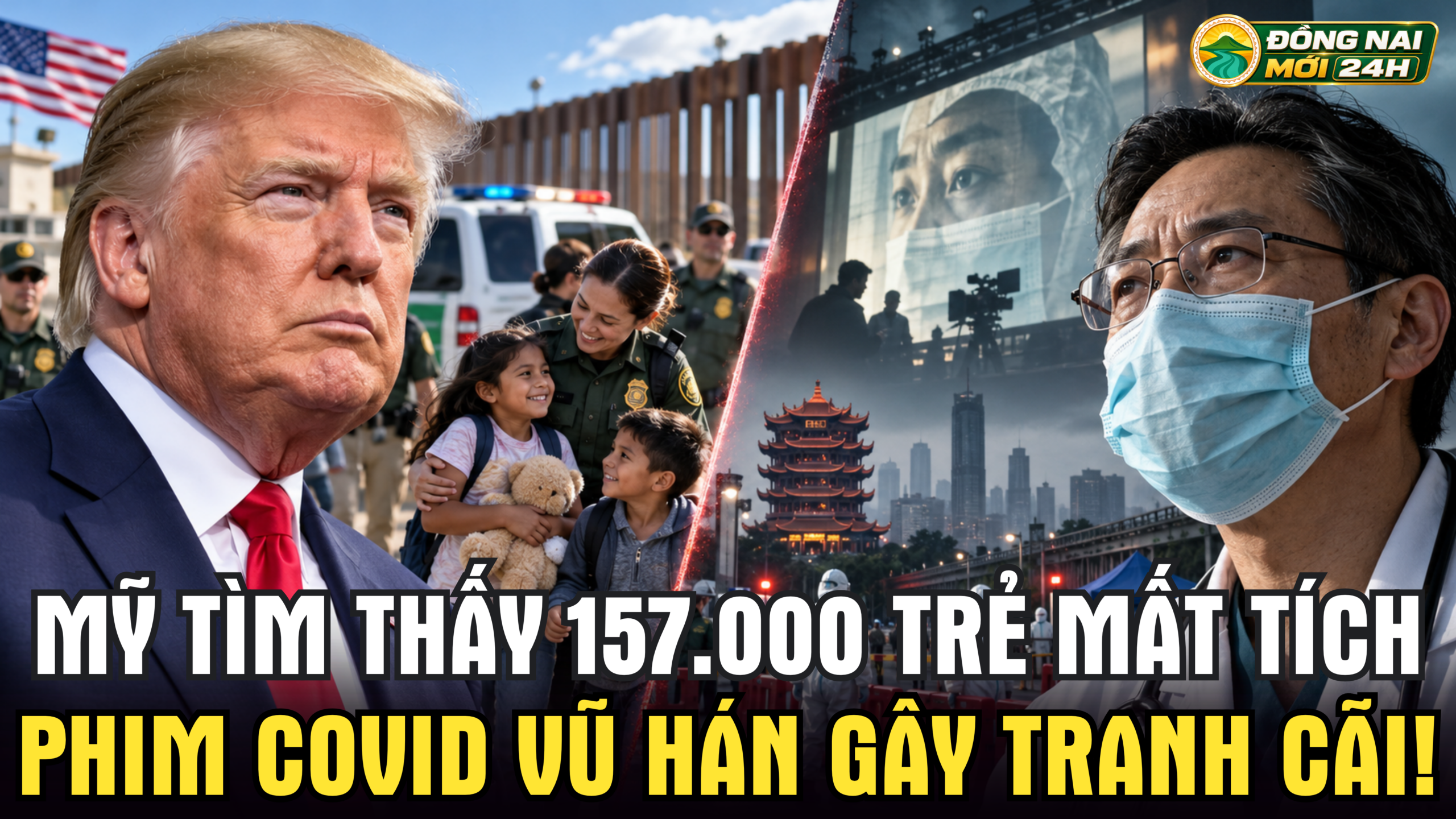 Phim về Vũ Hán gây tranh cãi, trong khi chính quyền Trump cho biết đã tìm thấy hơn 157.000 trẻ em di cư từng mất dấu tại Mỹ.
