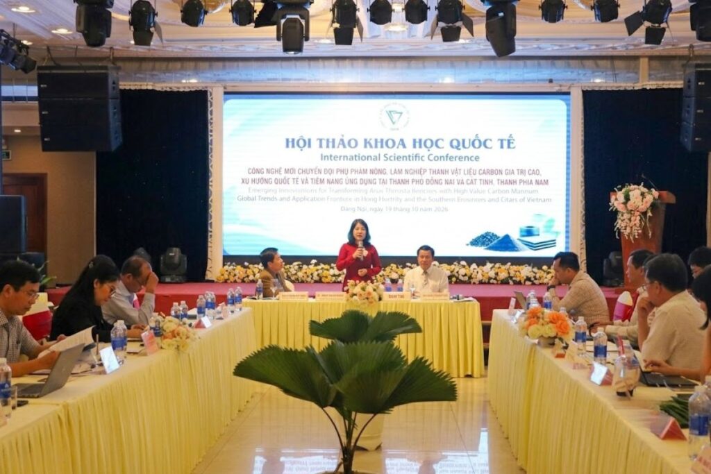 Đồng Nai tìm công nghệ chuyển đổi phụ phẩm nông nghiệp thành vật liệu carbon giá trị cao, thúc đẩy kinh tế tuần hoàn và giảm phát thải.