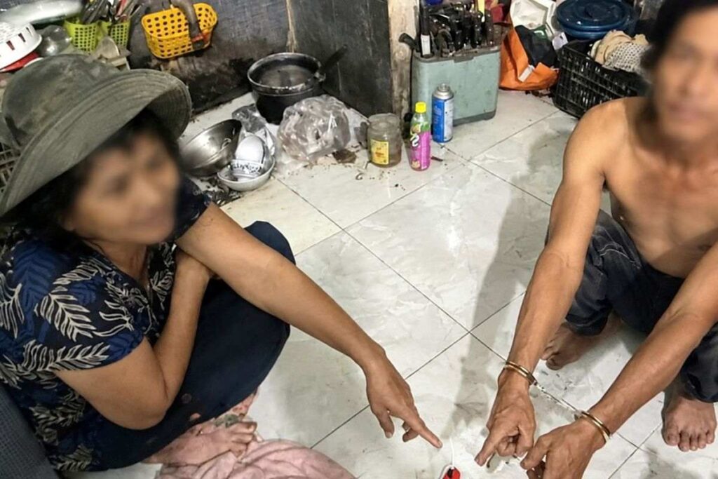 Kiểm tra phòng trọ tại phường Phước Tân, công an phát hiện hai người cùng sử dụng ma túy đá và thu giữ bộ dụng cụ liên quan.